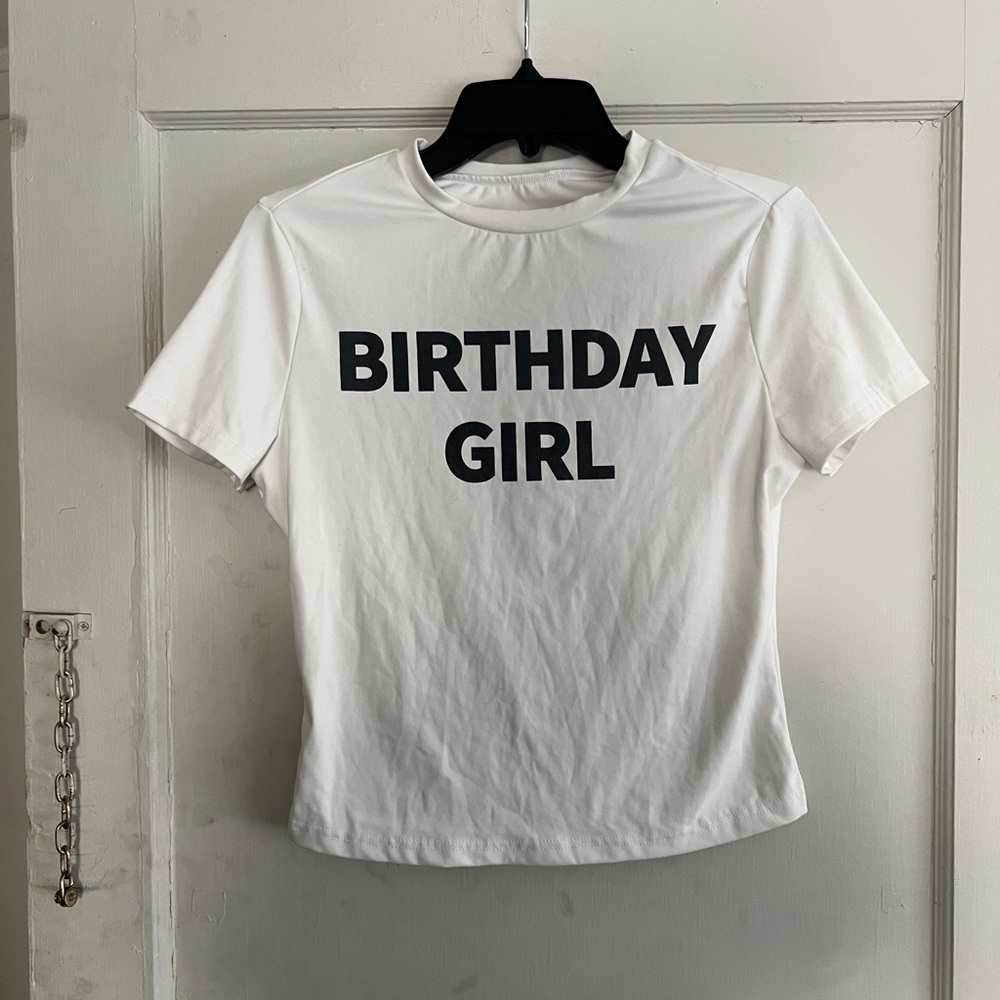 birthday girl medium shirt